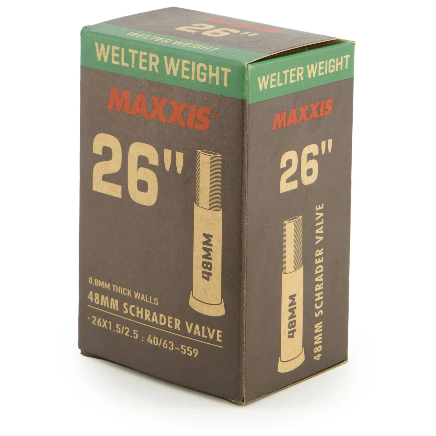 MAXXIS Welterweight 26'' (Breite: 1,5-2,5'') - Chambre à Air Pour Vélo 3 MAXXIS Welterweight 26'' (Breite: 1,5-2,5'') - Chambre à Air Pour Vélo