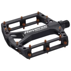 Reverse Pedal Black One - Pédale Plate -Promos Cyclarius Magasin reverse pedal black one pedale plate 4
