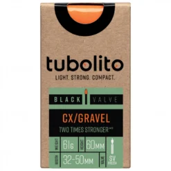Tubolito Tubo-CX/Gravel-All-SV60 - Chambre à Air Pour Vélo -Promos Cyclarius Magasin tubolito tubo cx gravel all sv60 chambre a air pour velo detail 2